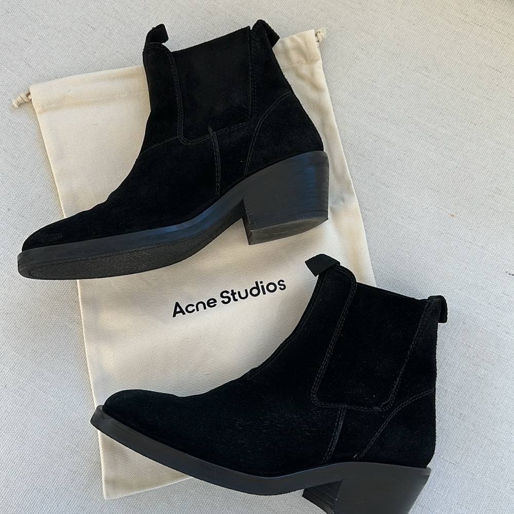 Acne Studios  suede boots